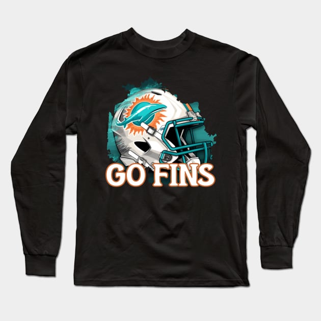 Go fins Long Sleeve T-Shirt by Pixy Official